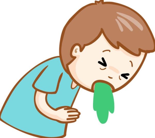 Человек рвота вектор