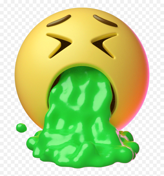 Смайлик блевотина