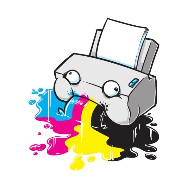 Принтер мультяшный