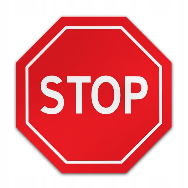 Наклейка стоп