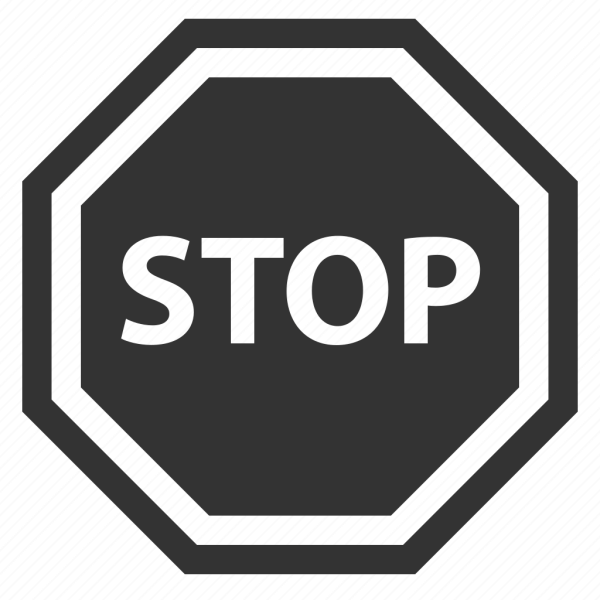 Знак стоп иконка