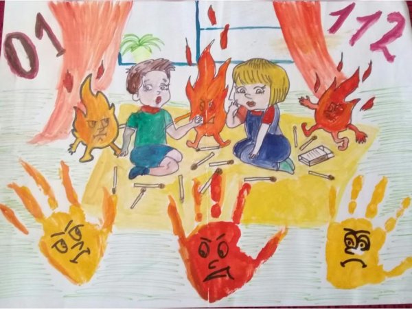 Пожарная безопасность плакат