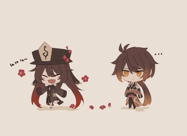 Чиби альбедо Геншин