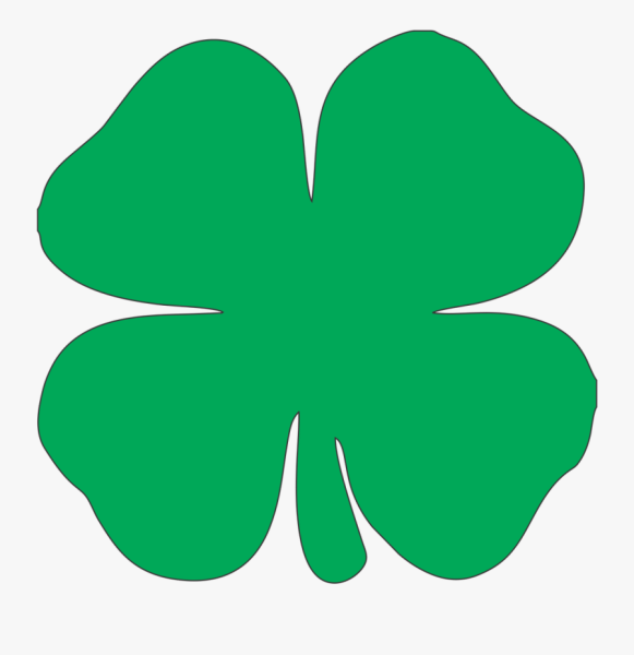 Ирландия Клевер трилистник флаг