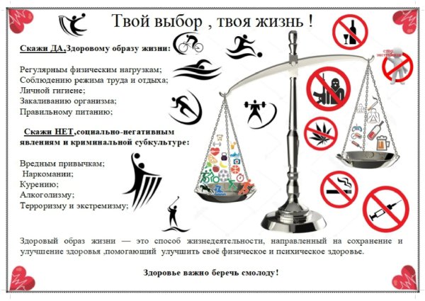 ЗОЖ рисунок техникум