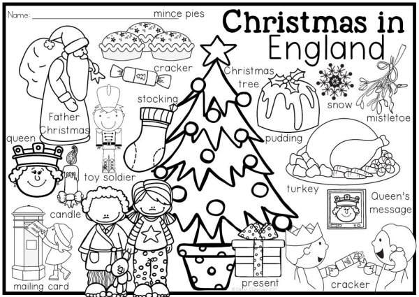 Рождественские слова на английском