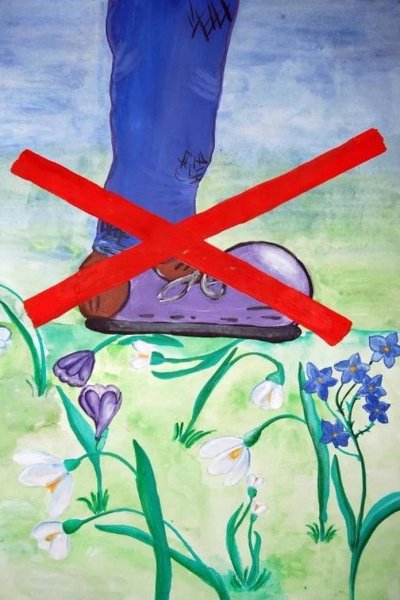 Блокад берегите растения