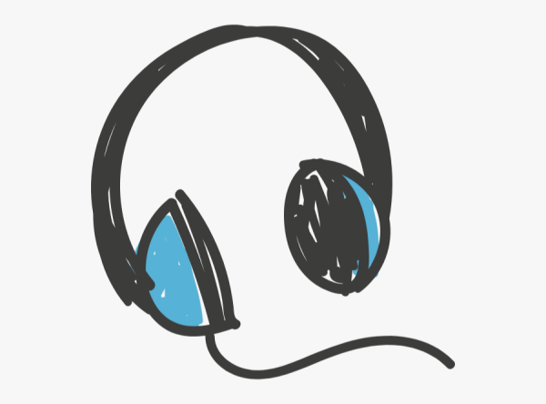 Наушники стикер