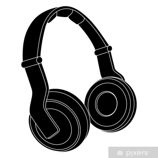 Наушники в графическом виде