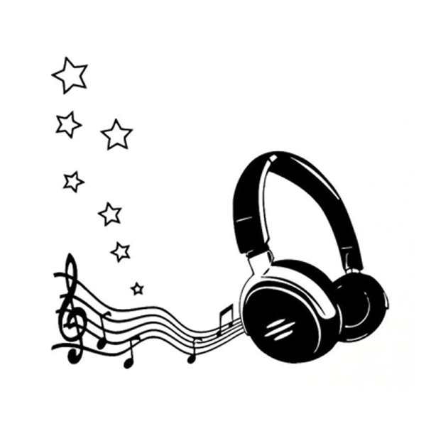 Трафарет наушников