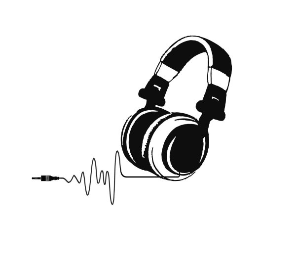 Наушники стикер PNG