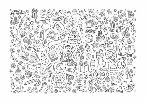 Раскраски с наклейками