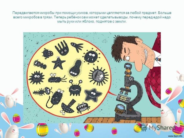 Детям о вирусах и микробах