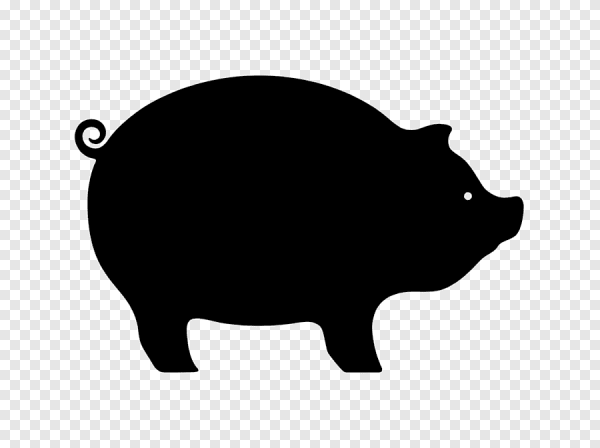 Pig наклейка Субару