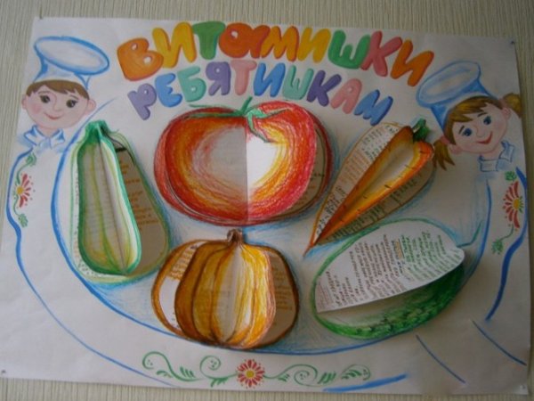 Плакат здоровое Питини