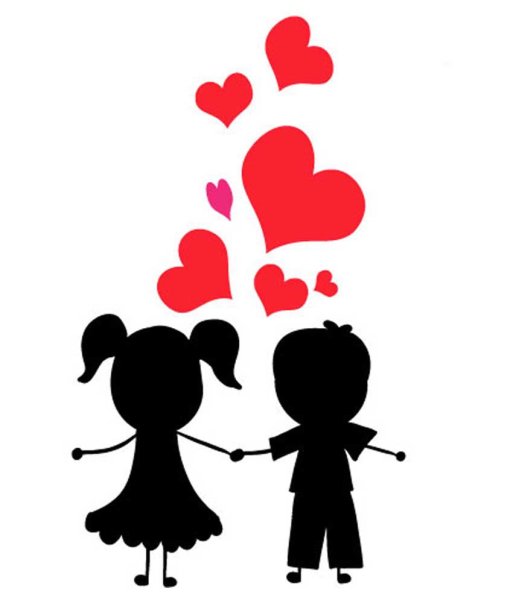 Влюбленный стикер