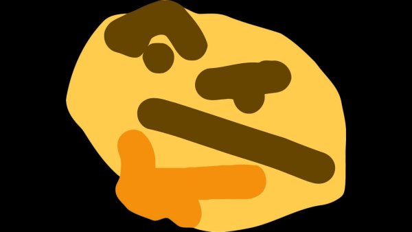 Думающий Смайл Мем