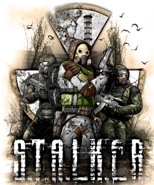 Постер сталкер монолит