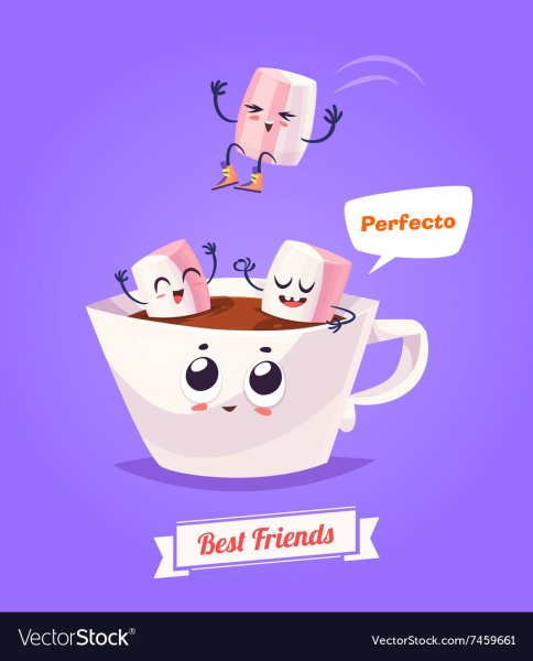 Милые Стикеры зефирки