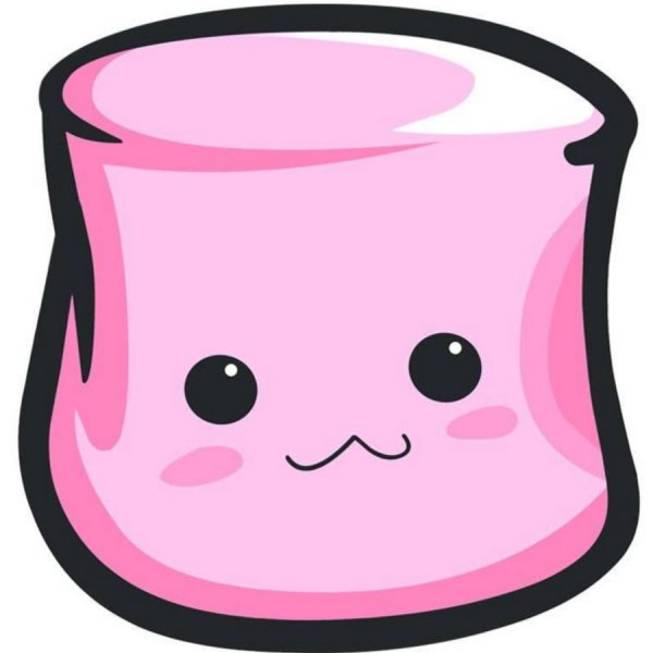 Маршмеллоу диджей наклейка