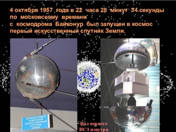 Страна открывшая путь в космос