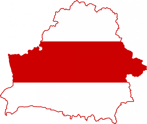 Флаг Беларуси стикер