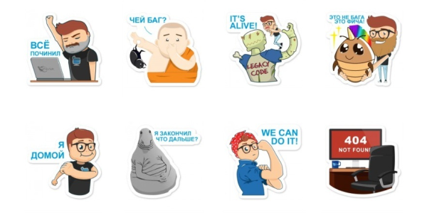 Наклейки на ногти слова