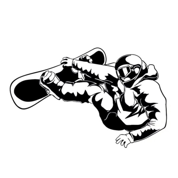 Эмблема сноубордиста