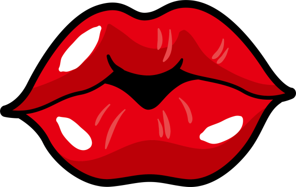 Губы поп арт