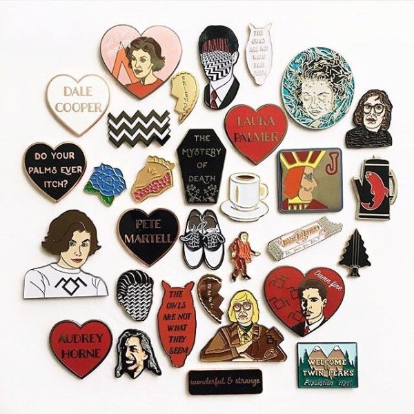 Твин пикс Стикеры