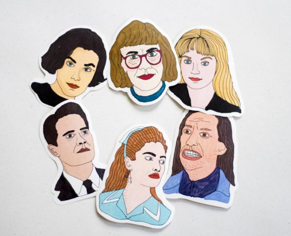 Дейл Купер Твин пикс арт