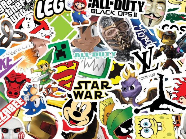 Обои Стикеры