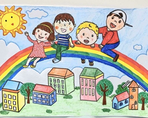 Защита детей плакат