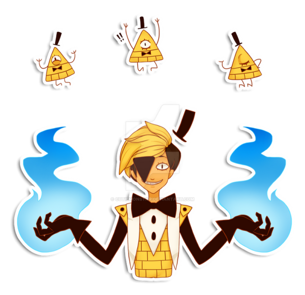 Билл Сайфер Стикеры