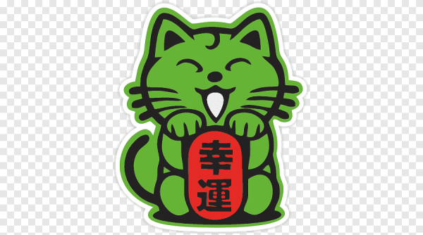 Стикер "котик"