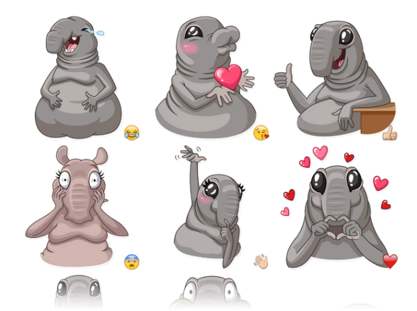 Стикеры Ждун для телеграмма