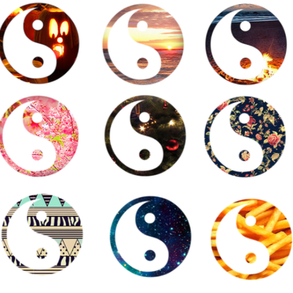 Маленькие круглые наклейки