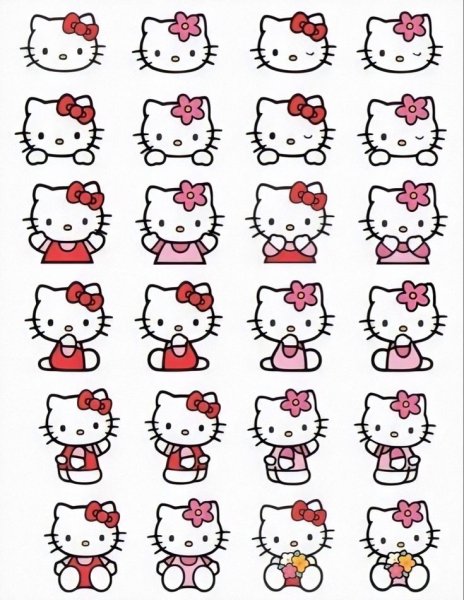 Наклейки Хелло Китти