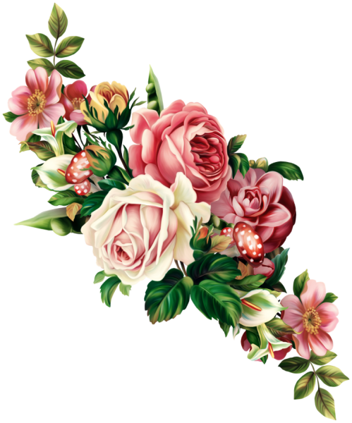 Стикеры цветы