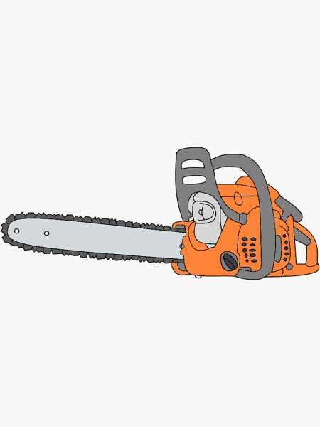 Бензопила штиль вектор