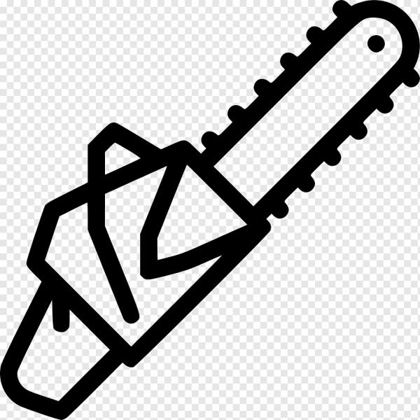 Бензопила иконка вектор