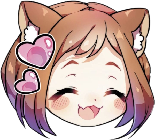 Неко с табличкой