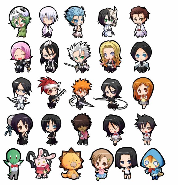 Блич персонажи Чиби