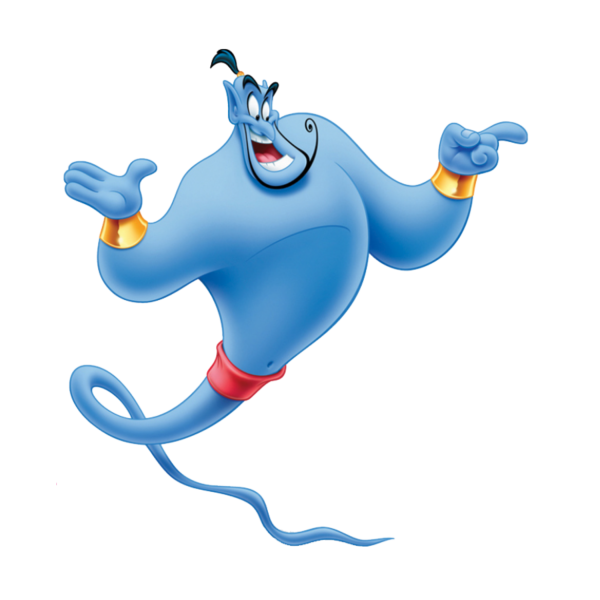 Джинн Аладдин Дисней