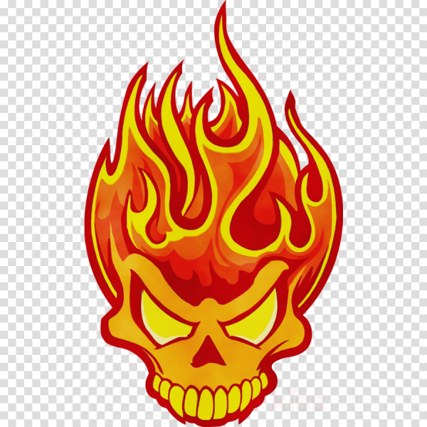 Наклейка огонь