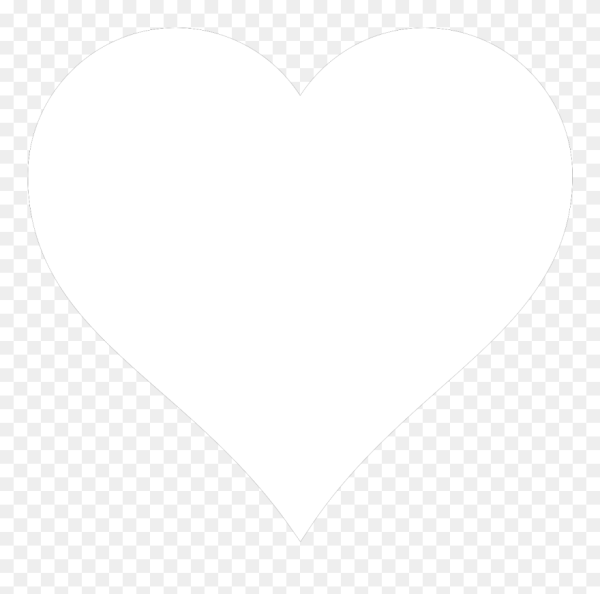 Белое сердечко