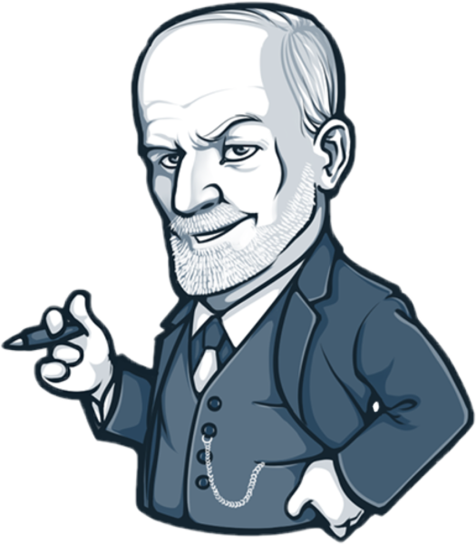 Зигмунд Фрейд вектор