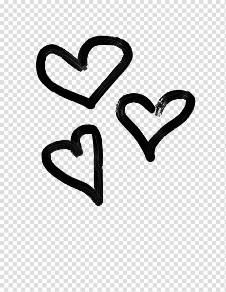 Сердечко маркером