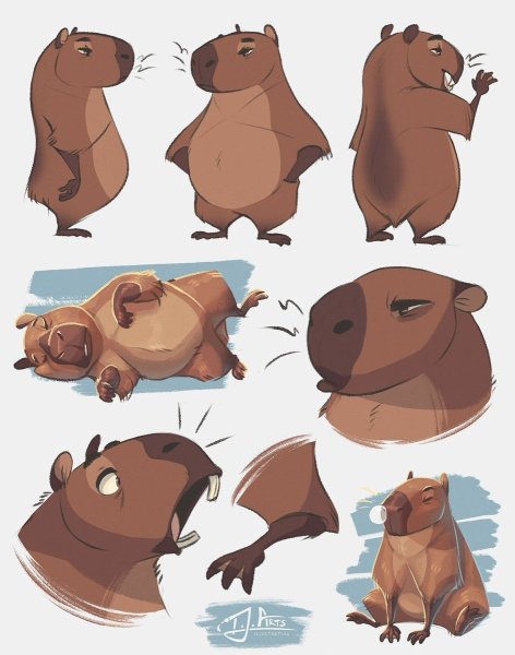 Капибара Антро