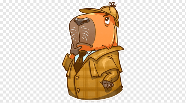 Стикеры капибара телеграмм